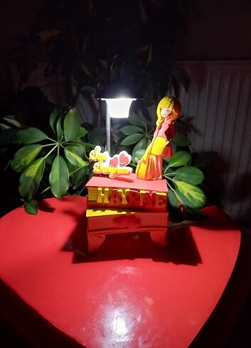 Kitap model lambalı kisiye özel tasarım(Anneler günü,sevgililer - Görsel 5