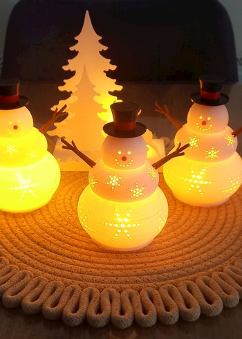 Plastik pilli mumlu dekorasyon ürünleri - Görsel 6