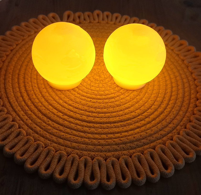 Plastik pilli mumlu dekorasyon ürünleri - Görsel 2