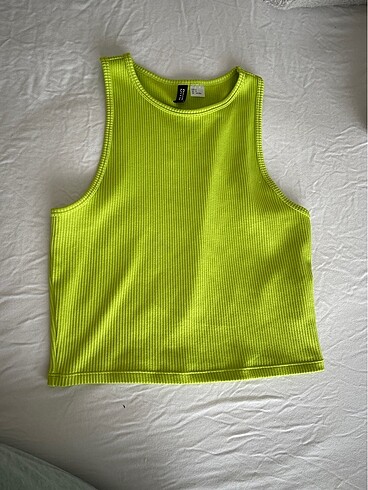 H&m yeşil crop