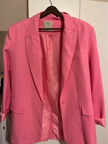 m Beden pembe Renk Quzu blazer ceket