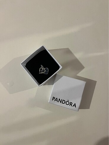 Beden lacivert Renk Pandora Kayan Yıldız Kalp Çift Sallantılı Charm