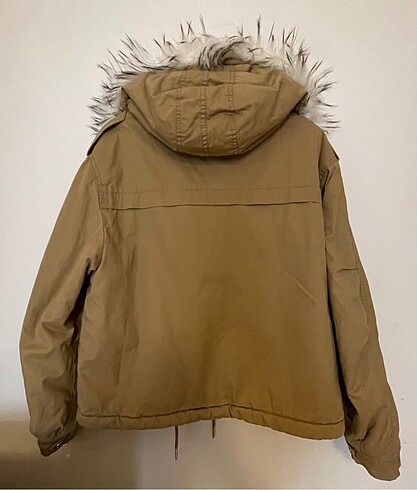 Bershka Bershka yünlü parka