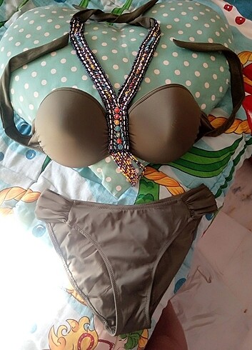 Bikini askeri yeşil 