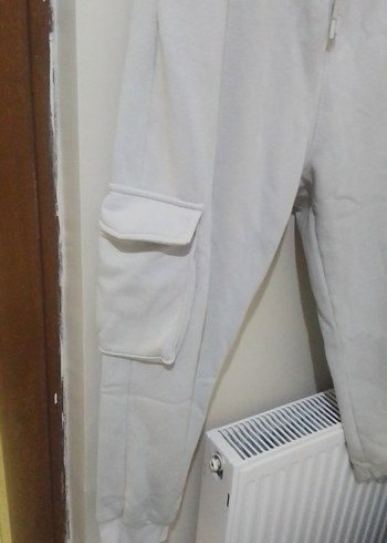 Beyaz Kemerli  Eşofman Altı - Görsel 3