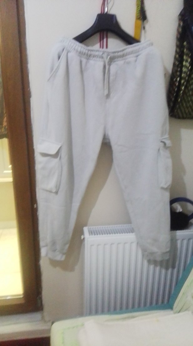 Beyaz Kemerli  Eşofman Altı - Görsel 4