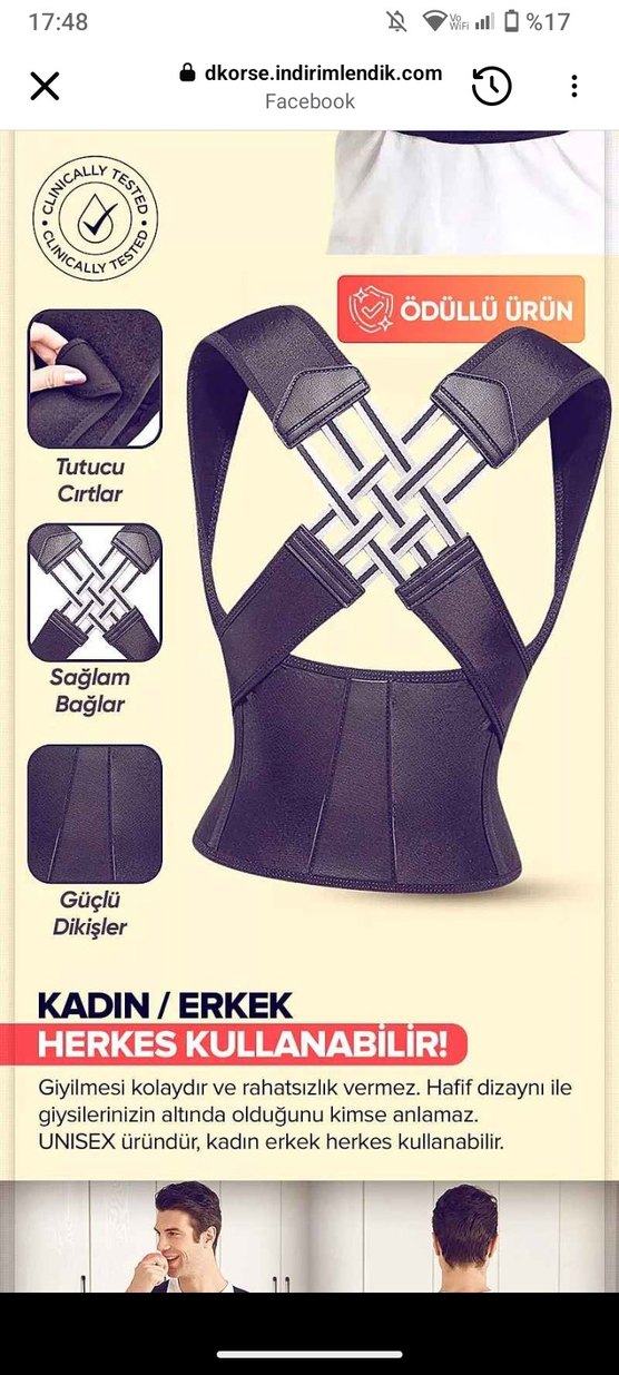 dik duruş Korsesi - Görsel 4