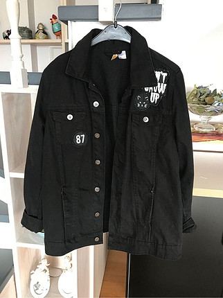H&M siyah kot ceket 
