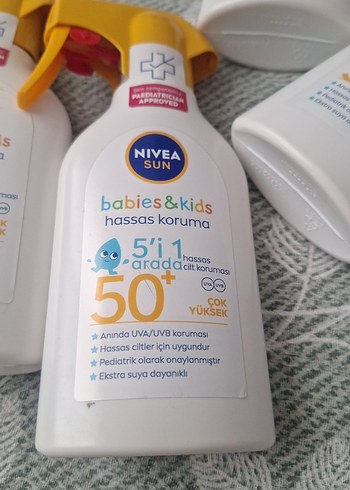 Nivea Bebek ve Çocuk SPF 50 Güneş Koruyucu Sprey - Görsel 2