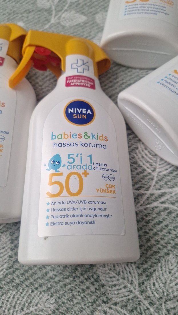 Nivea Bebek ve Çocuk SPF 50 Güneş Koruyucu Sprey - Görsel 2