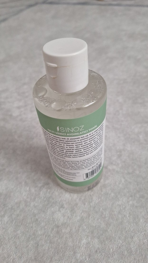 Sinoz Işıltı Verici Aydınlatıcı Tonik 5% Glikolik Asit - Görsel 2