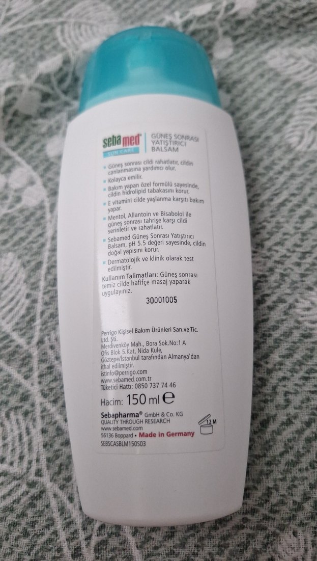Sebamed Güneş Sonrası Yatıştırıcı Balsam - Görsel 2