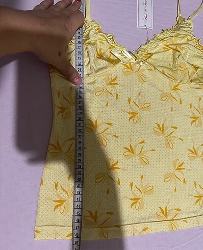 s Beden altın Renk Pijama takımı
