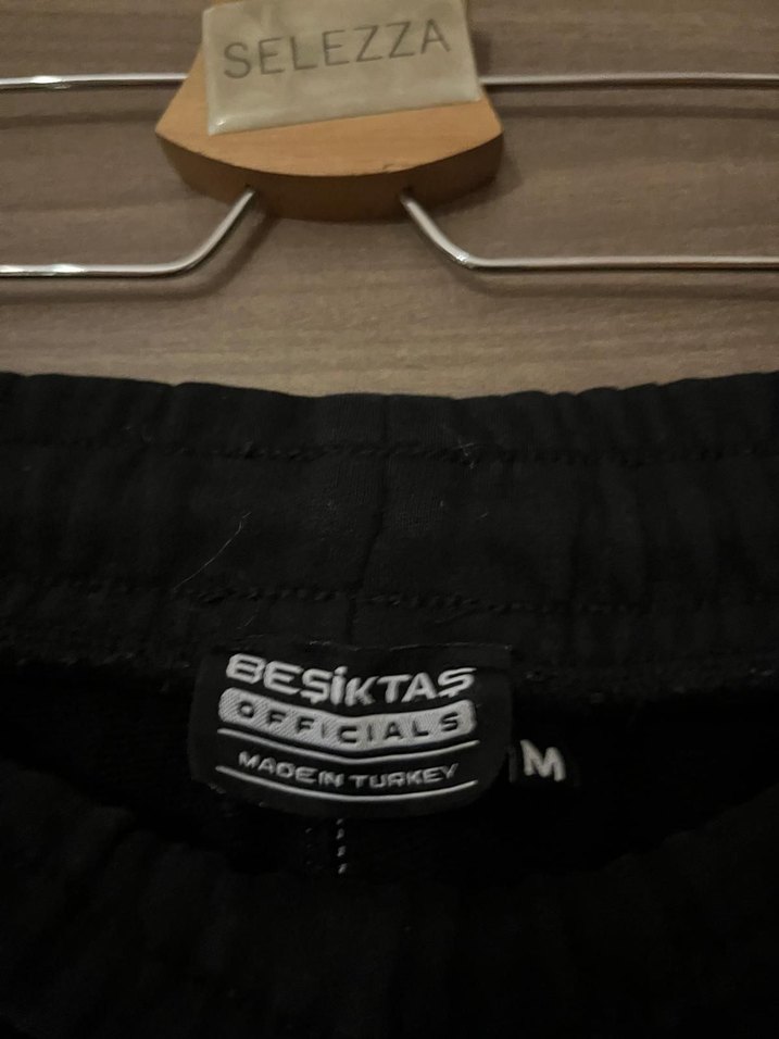 Siyah Rahat Kesim Kadın Eşofman Altı - Görsel 3