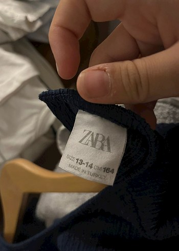 Lacivert Kemerli Keten Uzun Tulum - Görsel 3