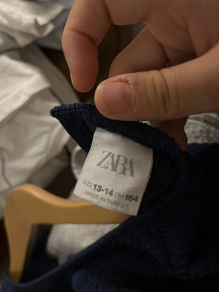 Lacivert Kemerli Keten Uzun Tulum - Görsel 3