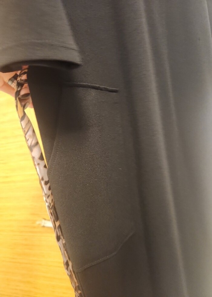 Zara elbise cepli kemerli  - Görsel 3