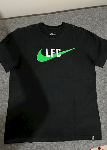 Siyah LFC Baskılı Erkek Tişört