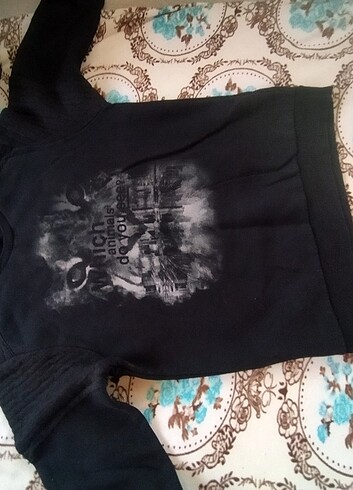 xs Beden Kız -erkek çocuk sweatshirt kalın