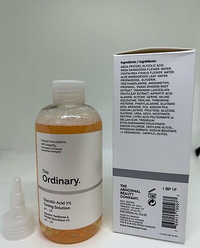 The Ordinary The ordinary tonik