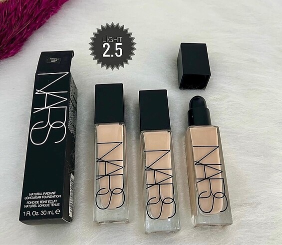  Beden Nars fondoten light1-2-2.5