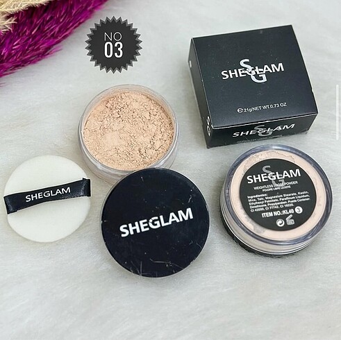 SHEGLAM TOZ PUDRA NO3
