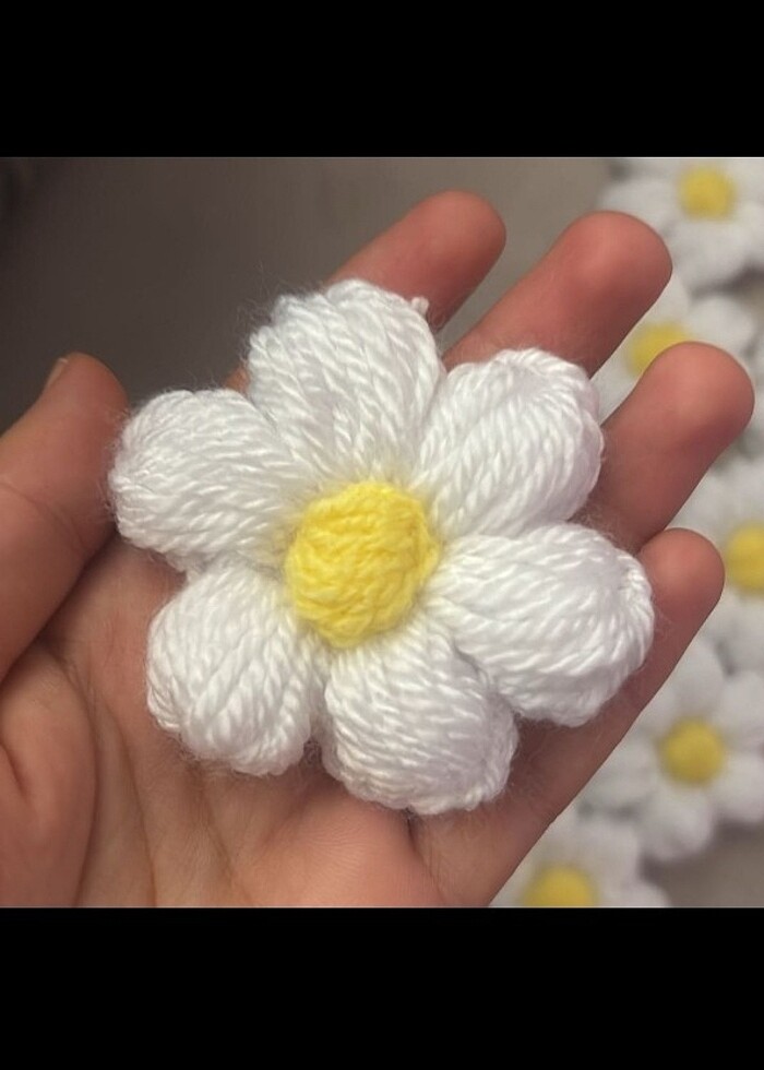 Papatya motifi  figürü - Görsel 2