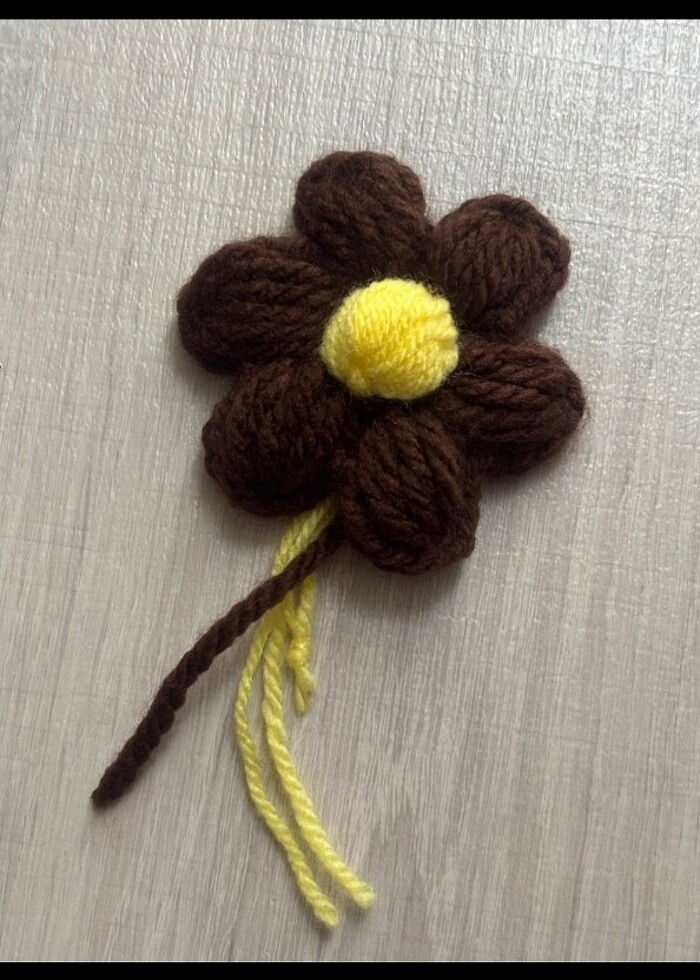 Papatya motifi  figürü - Görsel 5