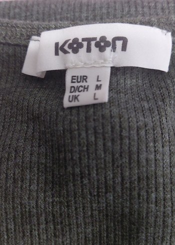 l Beden gri Renk Koton koyu gri tişört L beden