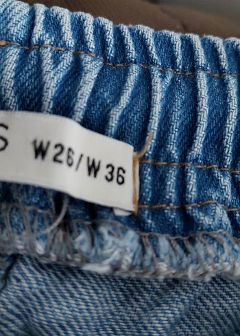 36 Beden mavi Renk Mavi Kemerli Midi Boy Kadın Kot Pantolon DF JEANS.36 BEDEN