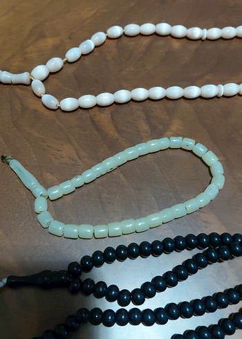 Erkekler için koyu renk tesbih seti - Görsel 3