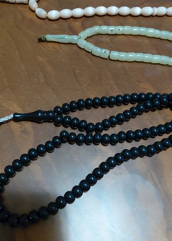 Erkekler için koyu renk tesbih seti - Görsel 2