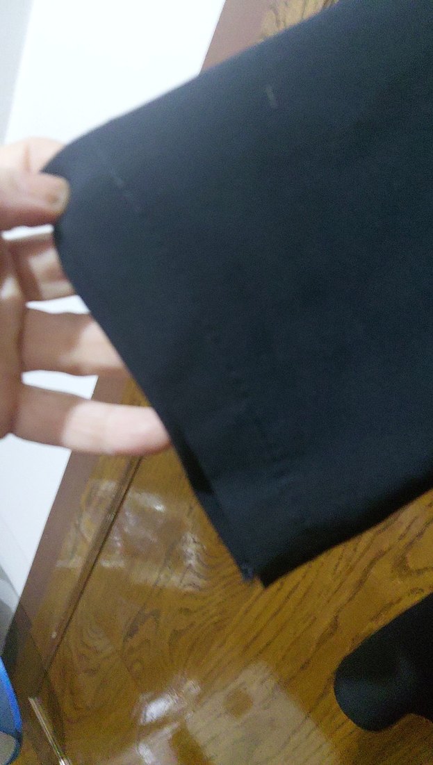 Siyah V Yaka Uzun Kollu  Gömlek - Görsel 4