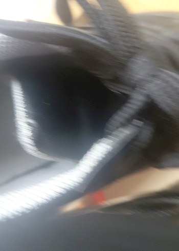 Siyah Gri Platform Topuklu Spor Ayakkabı 36 numara - Görsel 14