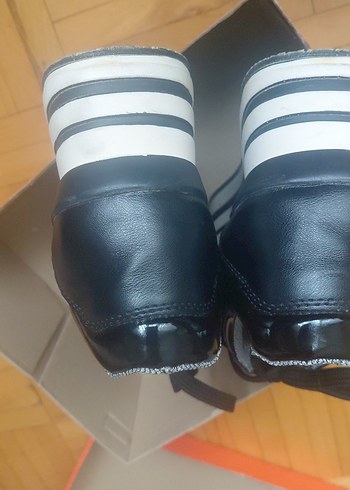 Siyah Gri Platform Topuklu Spor Ayakkabı 36 numara - Görsel 9