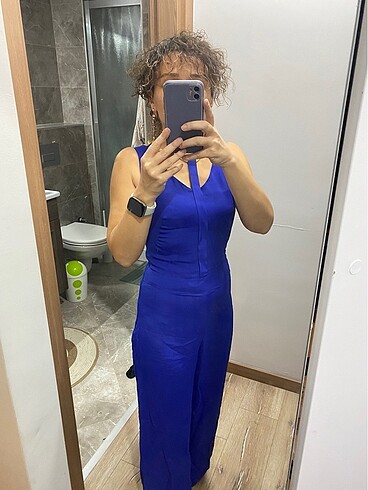 xs Beden mavi Renk İpekyol tulum