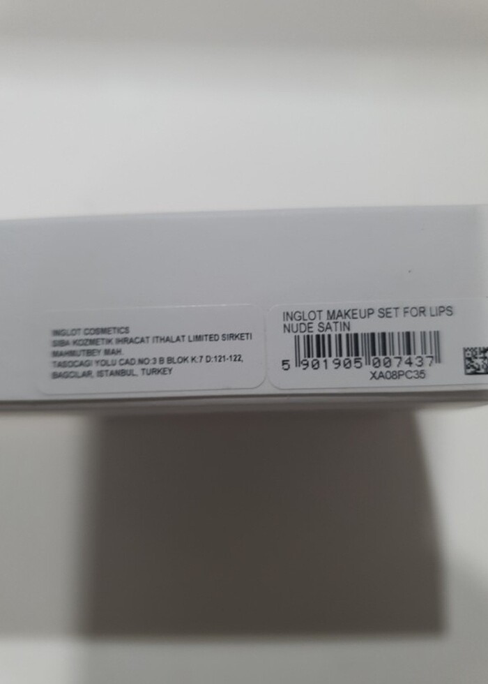 Inglot Saten Ruj ve Dudak Kalemi set - Görsel 3