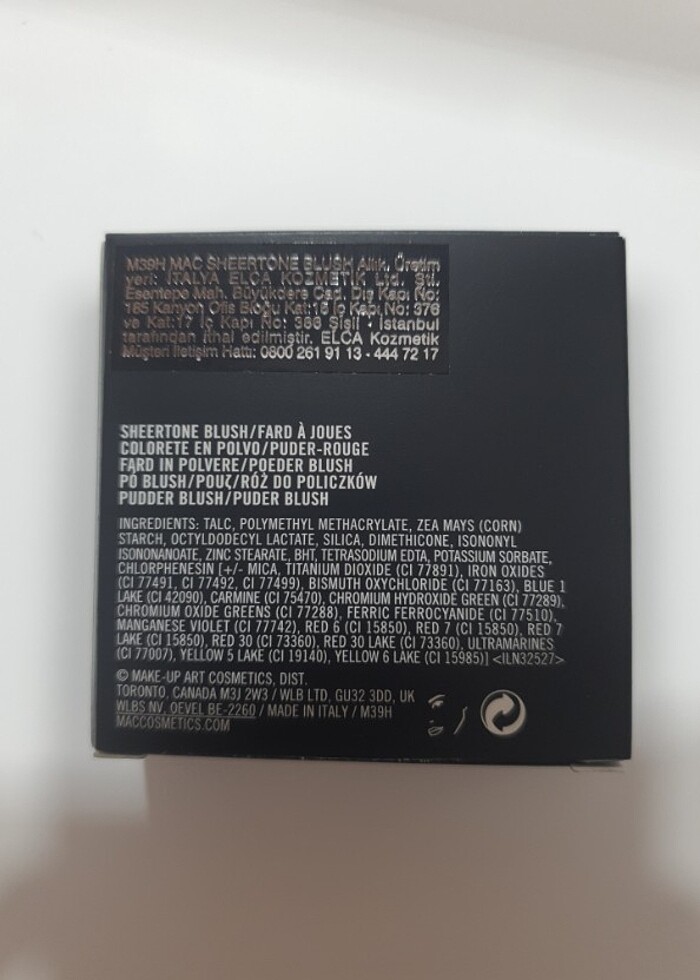 Maç Sheertone Allık Peaches 6 gr - Görsel 2