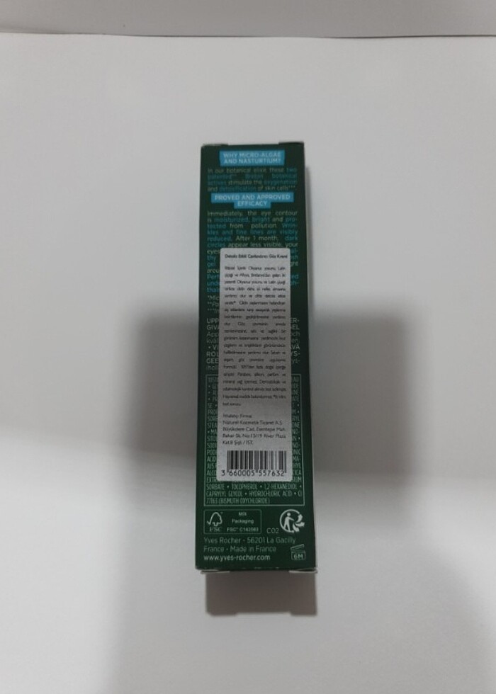 Yves Rocher Elixir Botanique göz kremi 15 ml - Görsel 3