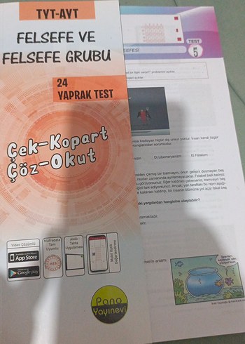 TYT-AYT Felsefe ve Felsefe Grubu Yaprak Test
