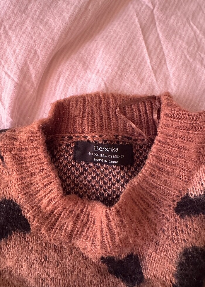 berska leopar tuylu kazak - Görsel 2