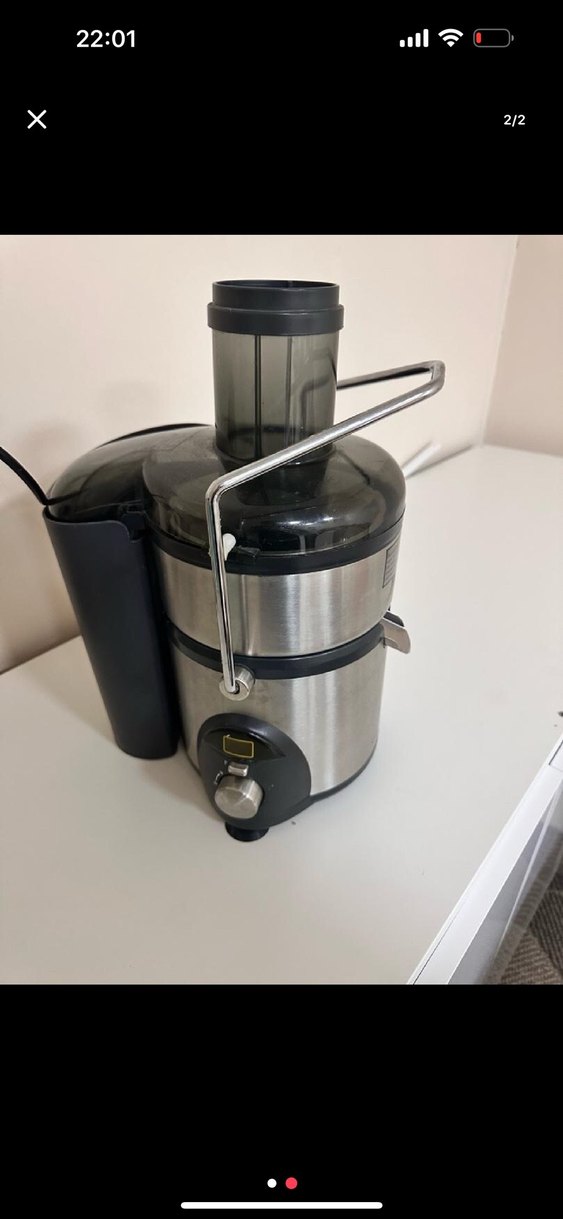 Fakir Cocktail Max Gri Katı Meyve Sıkacağı - Görsel 2