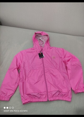 9 Yaş Beden pembe Renk Aeropostale Pembe Kız Çocuk Mont 9-10 Yaş