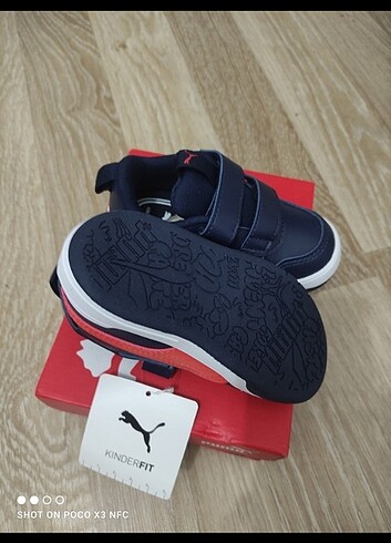 22 Beden lacivert Renk Puma Multi flex Bebek Ayakkabısı