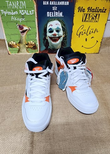 Reebok Beyaz Turuncu Sneaker