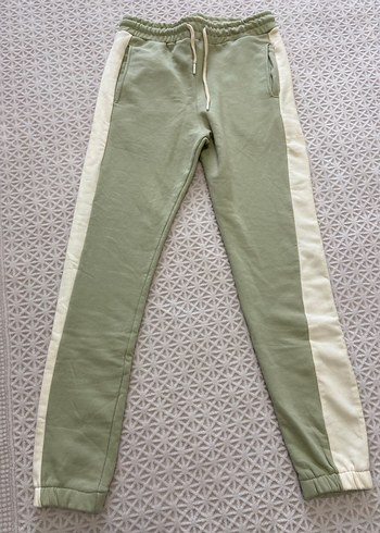 Kadın Pastel Yeşil Bağcıklı Eşofman Altı - Görsel 2