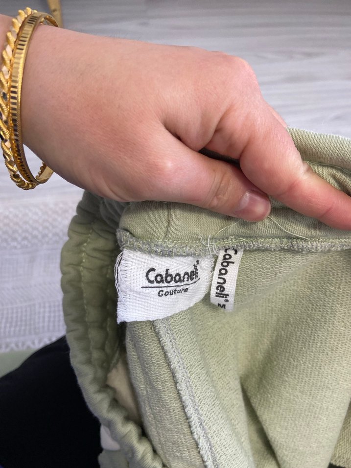 Kadın Pastel Yeşil Bağcıklı Eşofman Altı - Görsel 4