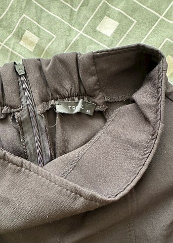 Trendyolmilla Siyah Pilili Mini Etek - Görsel 2