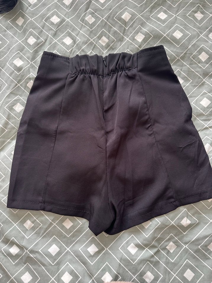 Trendyolmilla Siyah Pilili Mini Etek - Görsel 3