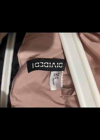 Hm pembe Fermuarlı Kadın Kışlık Mont - Görsel 4